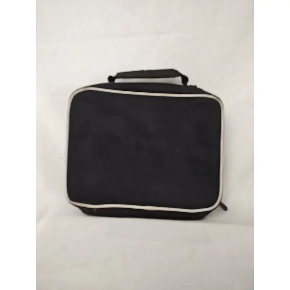 Nike Red &‎ Black Lunch Box Tote Insulated Thermal Bag Zip Up 10 X 8 Kids Adults